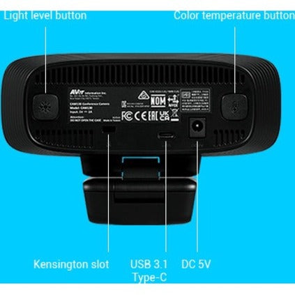 AVer CAM130 Video Conferencing Camera - 60 fps - USB 3.1 (Gen 1) Type C — COMCAM130