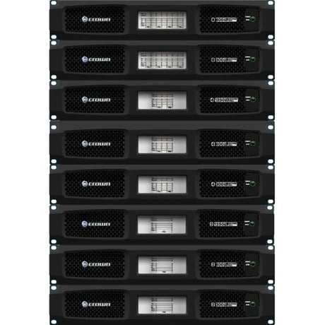Crown DriveCore Install 4|1250 Amplifier - 10 kW RMS - 4 Channel - Black — DCI4X1250-U-USFX