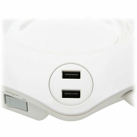 Eaton Tripp Lite Series Conference Power Surge Protector - 4 NEMA 5-15R Outlets, USB-C & 3 USB-A Ports, Micro-USB, 8 ft. Cord — TLP48USBCUFO