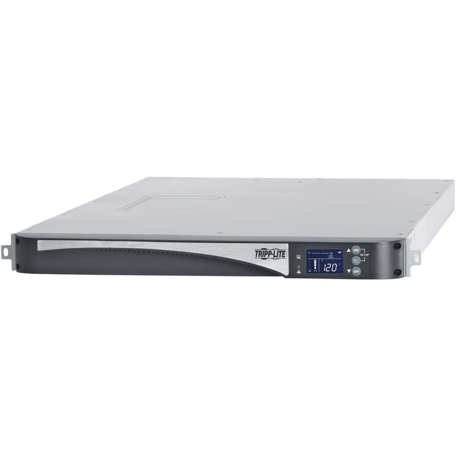 Eaton Tripp Lite Series 1440VA 1100W 120V Line-Interactive UPS - 5 NEMA 5-15R Outlets, Network Card Option, USB, DB9, 1U Rack/Tower — SMART1500RT1U