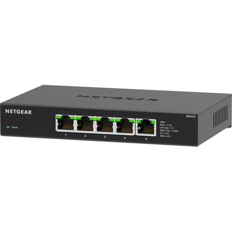 Netgear 5-Port Multi-Gigabit (2.5G) Ethernet Unmanaged Switch — MS305-100NAS