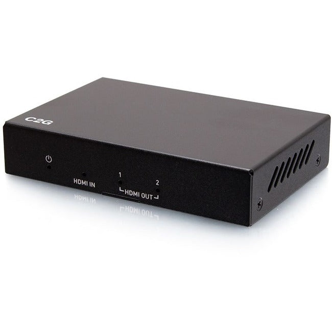 C2G 2-Port HDMI Distribution Amplifier Splitter - 4K 60Hz — C2G41600
