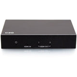 C2G 2-Port HDMI Distribution Amplifier Splitter - 4K 60Hz — C2G41600