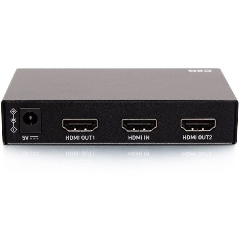 C2G 2-Port HDMI Distribution Amplifier Splitter - 4K 60Hz — C2G41600