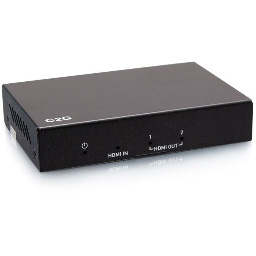 C2G 2-Port HDMI Distribution Amplifier Splitter - 4K 60Hz — C2G41600