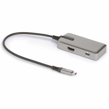 StarTech.com USB C Multiport Adapter, 4K 60Hz HDMI 2.0, 100W PD Pass-through, USB Hub, USB Type-C Mini Docking Station, 10" (25cm) Cable — DKT31CHPD3