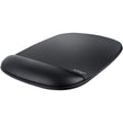 StarTech.com Mouse Pad with Hand rest, 6.7x7.1x 0.8in (17x18x2cm), Ergonomic Mouse Pad w/ Wrist Support, Non-Slip PU Base, Gel Mouse Pad — B-ERGO-MOUSE-PAD