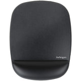 StarTech.com Mouse Pad with Hand rest, 6.7x7.1x 0.8in (17x18x2cm), Ergonomic Mouse Pad w/ Wrist Support, Non-Slip PU Base, Gel Mouse Pad — B-ERGO-MOUSE-PAD