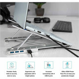 Targus Portable Stand with Integrated USB-A Hub — AWU100205GL
