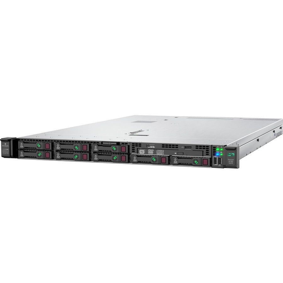 HPE ProLiant DL360 G10 1U Rack Server - 1 Xeon Gold 6226R 2.90 GHz - 32 GB RAM - Serial ATA, 12Gb/s SAS Controller — P56953-B21