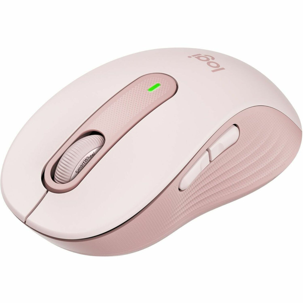 Logitech Signature M650 Wireless Mouse - For Small to Medium Sized Hands, 2-Year Battery, Silent Clicks, Rose — 910-006251