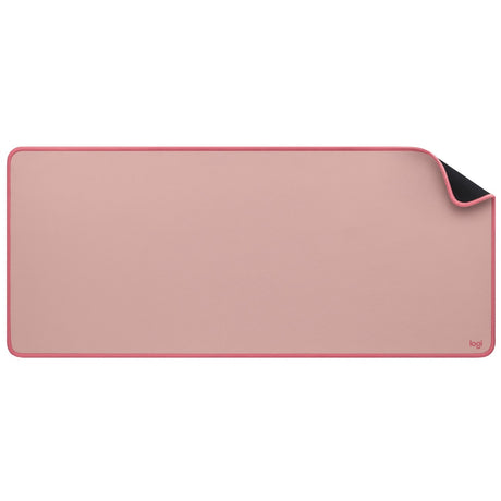 Logitech Desk Mat - Studio Series, Multifunctional Large Desk Pad, Anti-slip Base, Spill-resistant Durable Design, Darker Rose — 956-000048