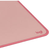 Logitech Desk Mat - Studio Series, Multifunctional Large Desk Pad, Anti-slip Base, Spill-resistant Durable Design, Darker Rose — 956-000048