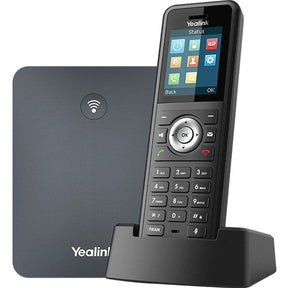 Yealink W79P IP Phone - Cordless - Corded - DECT, Bluetooth - Wall Mountable, Desktop - Black, Classic Gray — 1302025