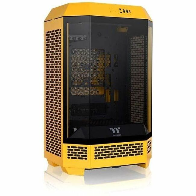 Thermaltake The Tower 300 Bumblebee Micro Tower Chassis — CA-1Y4-00S4WN-00