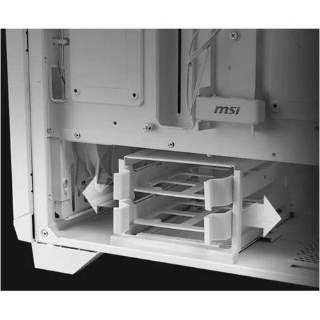 MSI PC Case MPG GUNGNIR 300R AIRFLOW / White — GUN300RAIRWHT