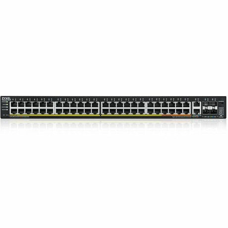 ZYXEL XGS2220-54HP 48-Port Gigabit L3 Managed and Nebula Pro Cloud Managed Switch | 40 PoE+ / 10 PoE++ Ports at 600W with 4 SFP+ 10G Uplinks and 2 10G Ethernet Ports — XGS2220-54HP