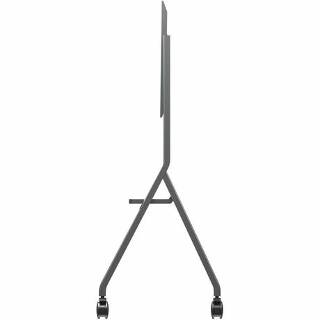 ViewSonic VB-STND-009 Slim Mobile TV Cart for 55 to 86 inch screens up to 265 lbs, VESA Pattern Compatible for 400x200 to 900x600mm, Storage Tray, and Lockable Wheels — VB-STND-009