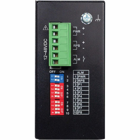 Eaton Tripp Lite Series 8-Port Unmanaged Industrial Gigabit Ethernet Switch - 10/100/1000 Mbps, Ruggedized, -40&deg; to 75&deg;C, EIP QoS, DIN Mount, TAA — NGI-U08A