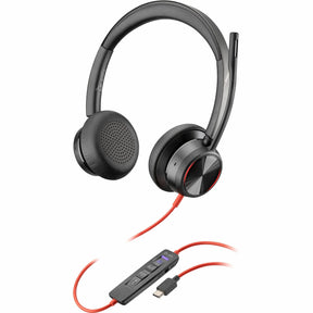 Poly Blackwire 8225 Microsoft Teams Certified Headset +USB-C/A Adapter TAA — 7E2K8AA#ABA
