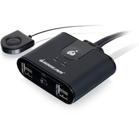 IOGEAR 2x4 USB 2.0 Peripheral Sharing Switch — GUS402