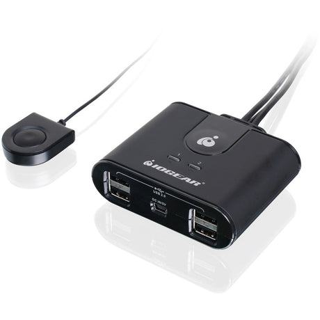 IOGEAR 2x4 USB 2.0 Peripheral Sharing Switch — GUS402