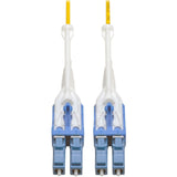 Eaton Tripp Lite Series Duplex Singlemode 9/125 Fiber Patch Cable (LC/LC), Push/Pull Tabs, 3 m (10 ft.) — N370-03M-T