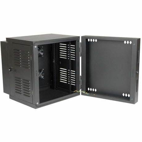 Eaton Tripp Lite Series SmartRack 12U Switch-Depth Wall-Mount Small Rack Enclosure for Harsh Environments, Hinged Back, 230V — SRWX12USNEMA