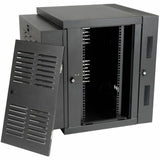 Eaton Tripp Lite Series SmartRack 12U Switch-Depth Wall-Mount Small Rack Enclosure for Harsh Environments, Hinged Back, 230V — SRWX12USNEMA