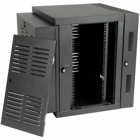 Eaton Tripp Lite Series SmartRack 12U Switch-Depth Wall-Mount Small Rack Enclosure for Harsh Environments, Hinged Back, 230V — SRWX12USNEMA