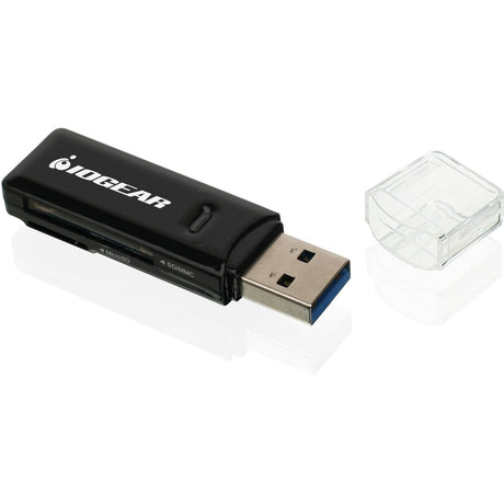 IOGEAR Compact USB 3.0 SDXC/MicroSDXC Card Reader/Writer — GFR305SD