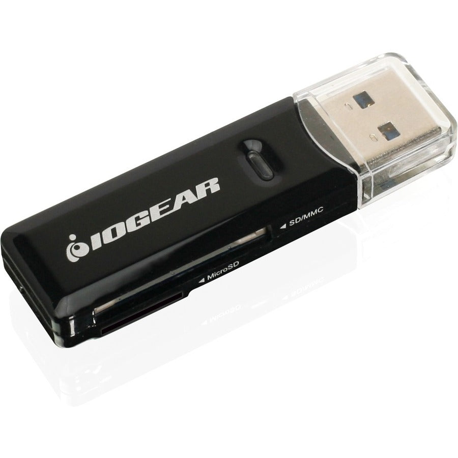 IOGEAR Compact USB 3.0 SDXC/MicroSDXC Card Reader/Writer — GFR305SD