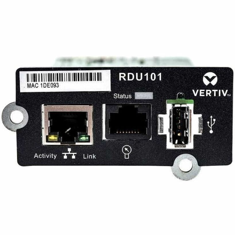 Vertiv Liebert IntelliSlot RDU101 - Network Card | Remote Monitoring — RDU101