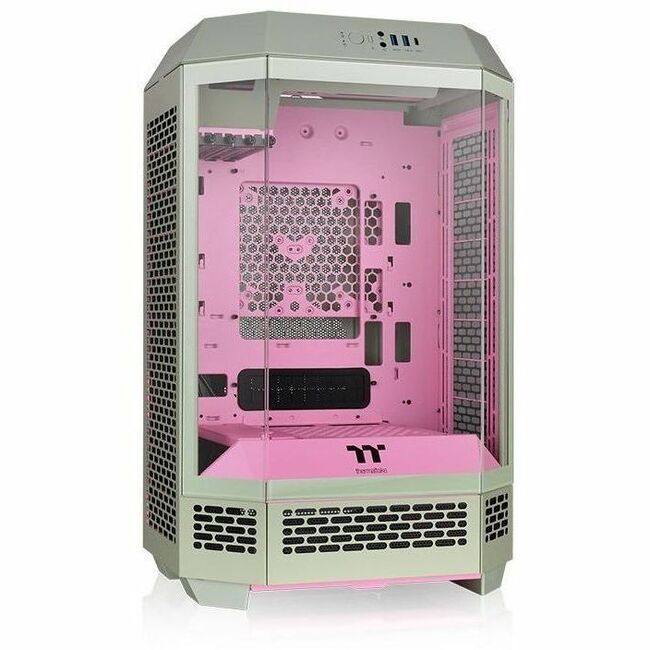 Thermaltake The Tower 300 Matcha Plum Micro Tower Chassis — CA-1Y4-00SJWN-00