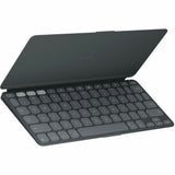 Logitech Keys-To-Go 2 Portable Wireless iPad Keyboard With Built-in Cover, Slim and Compact Wireless Keyboard for iPad, iPhone, Mac, and Apple TV, Easily Switch Between Devices (Graphite) — 920-012866