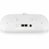 Zyxel WiFI 7 BE11000 Wireless MultiGig Pro Access Point | 2 x 2.5Gb Ethernet | Tri-Band Operation | Mesh and PTP Bridge | Cloud, App, Direct or Controller Management | POE+ | 1 Yr Nebula Pro | WBE530