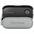 ViewSonic M1X Portable LED Projector with Smart Stand, Harman Kardon Speakers, Built-In Battery, H/V Keystone, 4 Corner Adjustment, Bluetooth, Wi-Fi, USB-C, Powered USB A — M1X