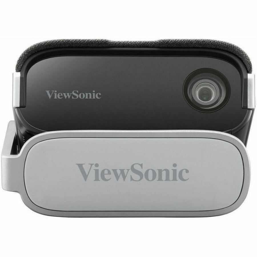 ViewSonic M1X Portable LED Projector with Smart Stand, Harman Kardon Speakers, Built-In Battery, H/V Keystone, 4 Corner Adjustment, Bluetooth, Wi-Fi, USB-C, Powered USB A — M1X