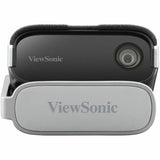 ViewSonic M1X Portable LED Projector with Smart Stand, Harman Kardon Speakers, Built-In Battery, H/V Keystone, 4 Corner Adjustment, Bluetooth, Wi-Fi, USB-C, Powered USB A — M1X