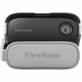 ViewSonic M1X Portable LED Projector with Smart Stand, Harman Kardon Speakers, Built-In Battery, H/V Keystone, 4 Corner Adjustment, Bluetooth, Wi-Fi, USB-C, Powered USB A — M1X