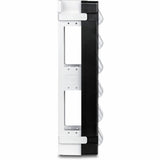 TRENDnet 12-Port Blank Angled Wall Mount Keystone Patch Panel, TC-KP12V, Use with TRENDnet Keystone Jacks (Sold Separately), Snap-in Style, Quick and Easy Access, 89D Wall Mount Bracket Included — TC-KP12V