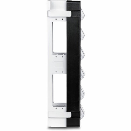 TRENDnet 12-Port Blank Angled Wall Mount Keystone Patch Panel, TC-KP12V, Use with TRENDnet Keystone Jacks (Sold Separately), Snap-in Style, Quick and Easy Access, 89D Wall Mount Bracket Included — TC-KP12V