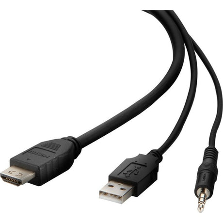 Belkin TAA HDMI/USB/AUD CBL,HDMI M/M; USB A/B, 6' — F1DN1CCBL-HH6t