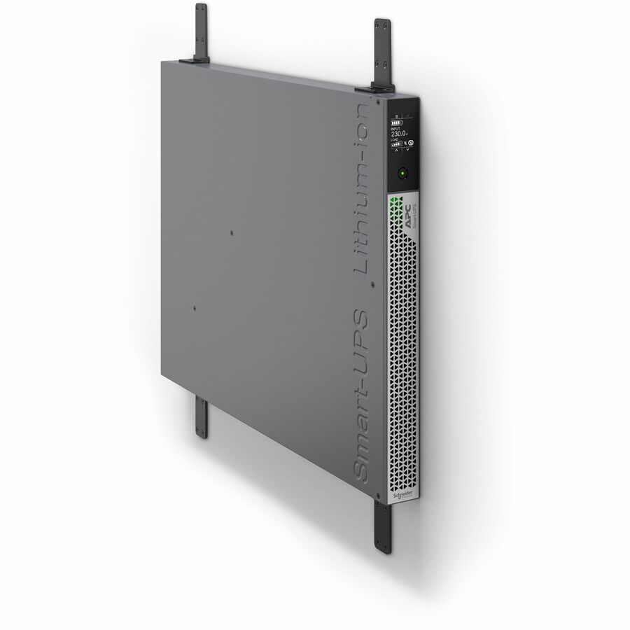 APC Smart-UPS Ultra On-Line, 3000VA, Lithium-ion, Rack/Tower 1U, 208/230V, 3x C13, 2x C19 IEC outlets, Network Card, Extended runtime, W/rail kit — SRTL3KRM1UWNC