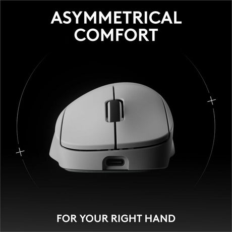 Logitech G PRO X SUPERLIGHT 2 DEX LIGHTSPEED Wireless Gaming Mouse, 60g Pro-Grade Lightweight Mouse With 5 Programmable Buttons, 32k DPI Sensor, USB-C Charging, for PC/Mac - White — 910-007363