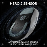 Logitech G PRO X SUPERLIGHT 2 DEX LIGHTSPEED Wireless Gaming Mouse, 60g Pro-Grade Lightweight Mouse With 5 Programmable Buttons, 32k DPI Sensor, USB-C Charging, for PC/Mac - White — 910-007363