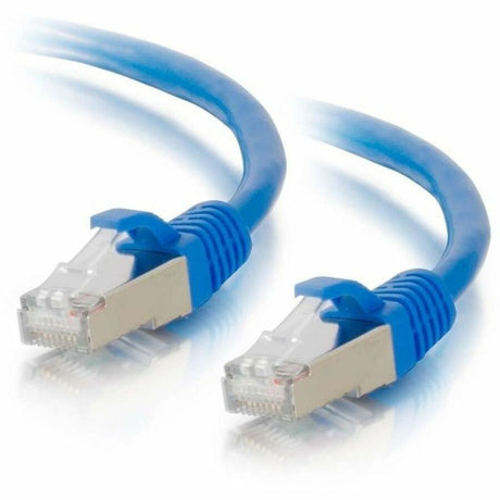 C2G 3ft Cat6a Snagless Shielded (STP) Network Patch Cable - Blue — 00674