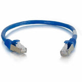 C2G 3ft Cat6a Snagless Shielded (STP) Network Patch Cable - Blue — 00674
