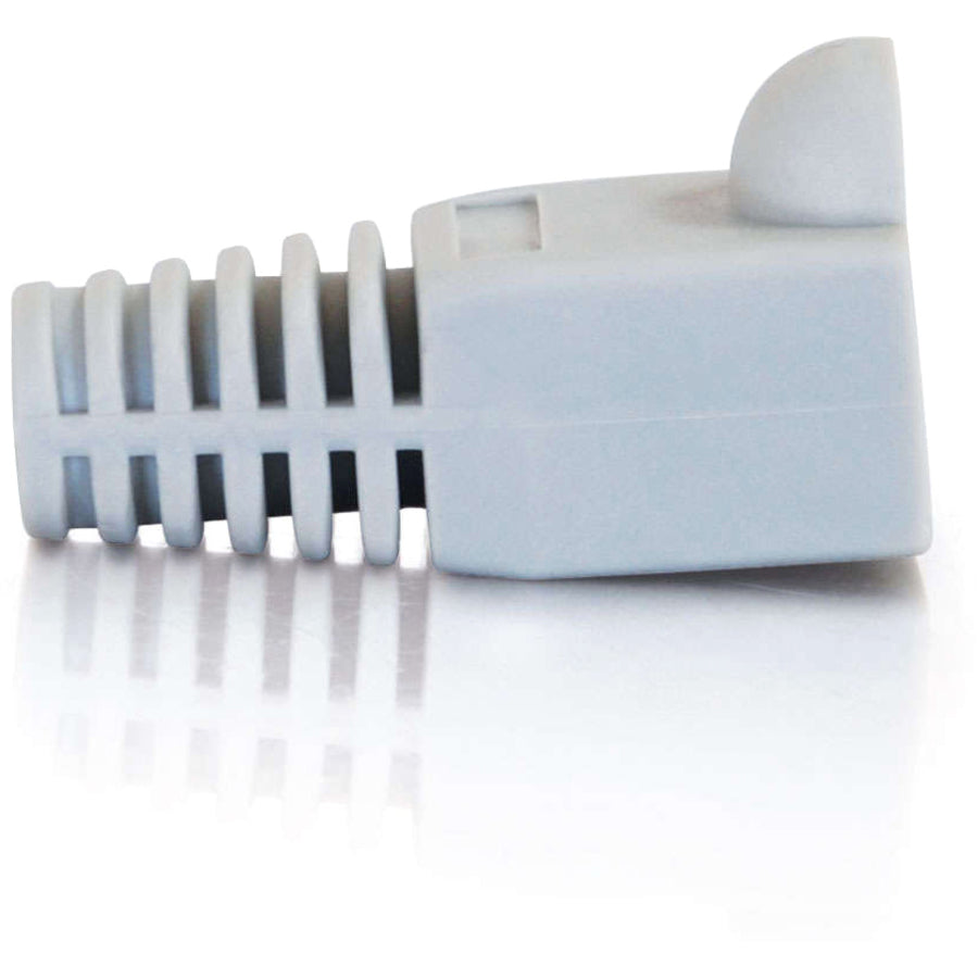 C2G RJ45 Snagless Boot Cover 50-Pack - Gray (TAA Compliant) — 04754