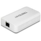 TRENDnet 2-Port Gigabit PoE++ Extender, 1 x Gigabit PoE++ In Port, 2 x Gigabit PoE Out Ports, Extends 100m (328 ft) Up to 200m (656 ft), Daisy Chain 4 Units for up to 500m (1640 ft), Black, TPE-BE200